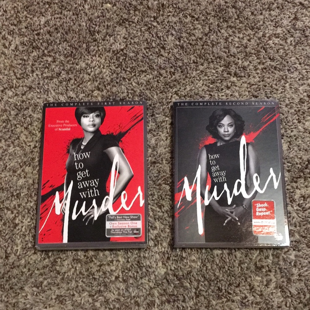 The complete First and Second Seasons of How to get Away with Murder